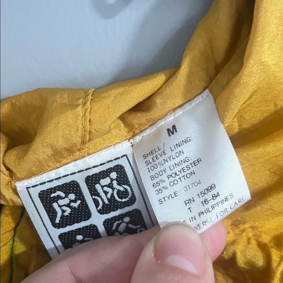 Active Wear Colorful Men's Windbreaker Jacket Medium - Picture 3 of 8